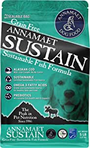 Annamaet Sustain Dog Food Grain-Free Fish Formula 5lb