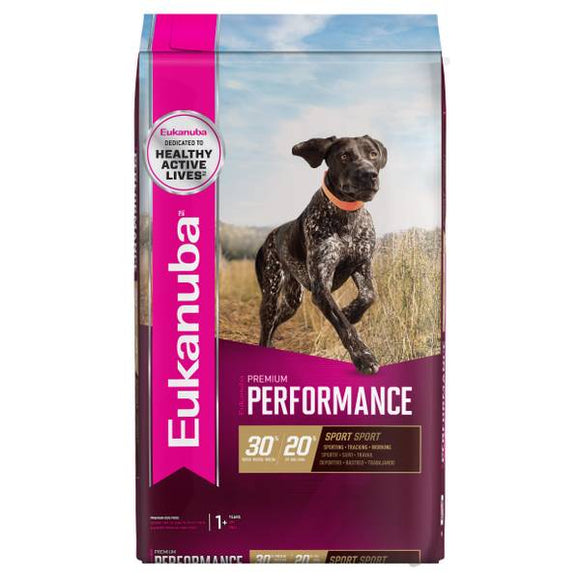 Eukanuba Premium Performance 30/20 Sport Adult Dry Dog Food 28-lb