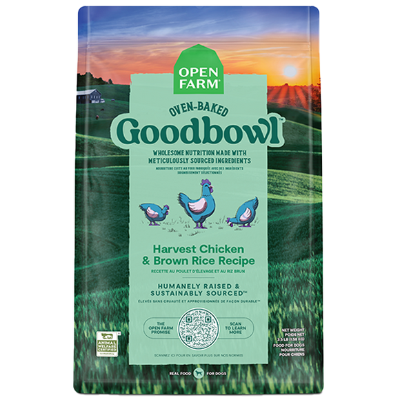 Open Farm Dog GoodBowl Chicken & Brown Rice 22 lb