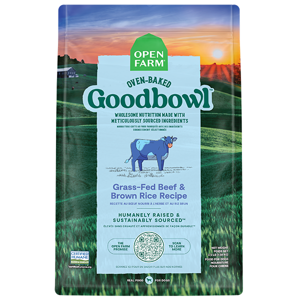 Open Farm Dog GoodBowl Grass-Fed Beef & Brown Rice 22 lb