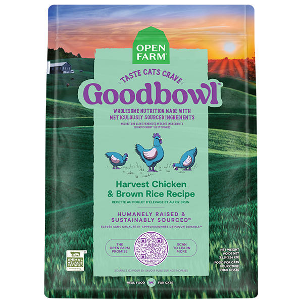 Open Farm Cat GoodBowl Chicken & Brown Rice 7 lb