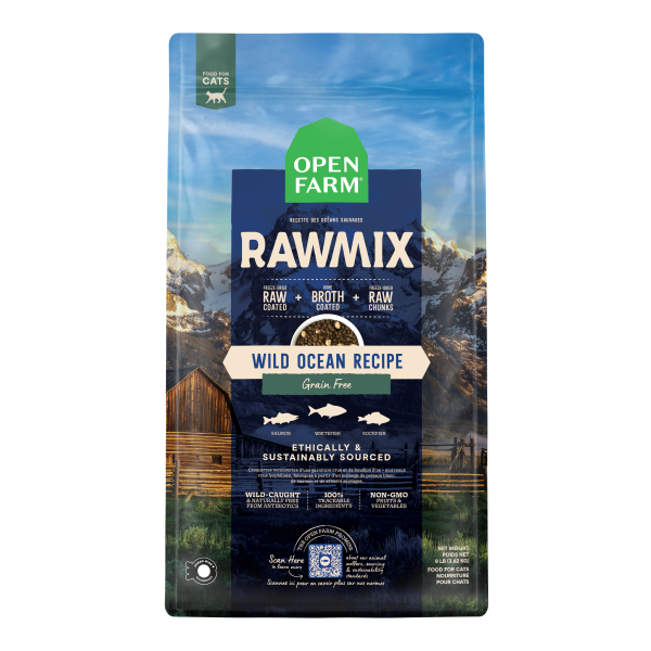 Open Farm Cat RawMix Grain Free Wild Ocean 8lb Bag