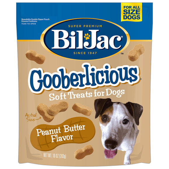 Bil-Jac Gooberlicious Peanut Butter Dog Treats 10oz