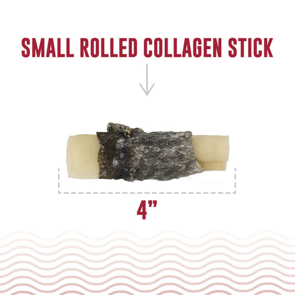 Icelandic+ Beef Collagen Dental Chew Wrapped With Cod Skin 4 in