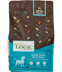 Nature's Logic Dog Food Lamb Feast Dry Dog Food, 13lb