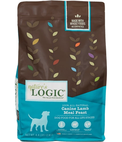 Nature's Logic Dog Food Lamb Feast Dry Dog Food, 13lb