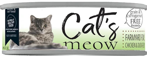 Dave's Cat's Meow Wet Cat Food 5.5oz Farmyard Foul