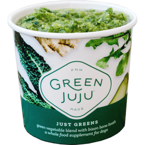 Green Juju Frozen Dog Food 15oz Just Greens