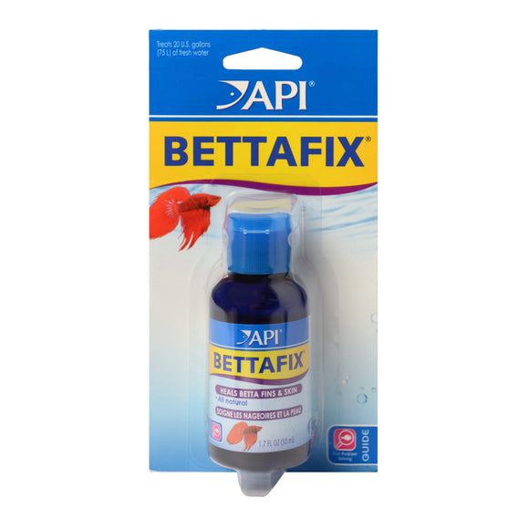 API Bettafix  & Betta Fish Infection And Fungus Remedy  1.7 oz