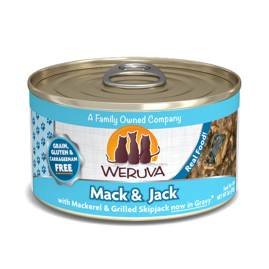 Weruva Classics 3oz Canned Cat food  Mack & Jack
