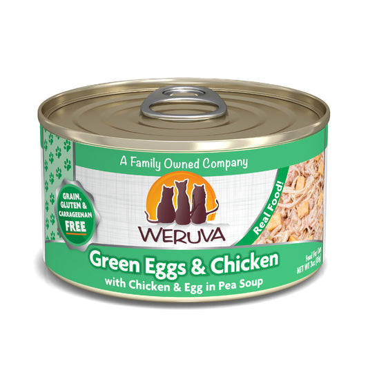 Weruva Classics 3oz Canned Cat food  Green Eggs & Chicken