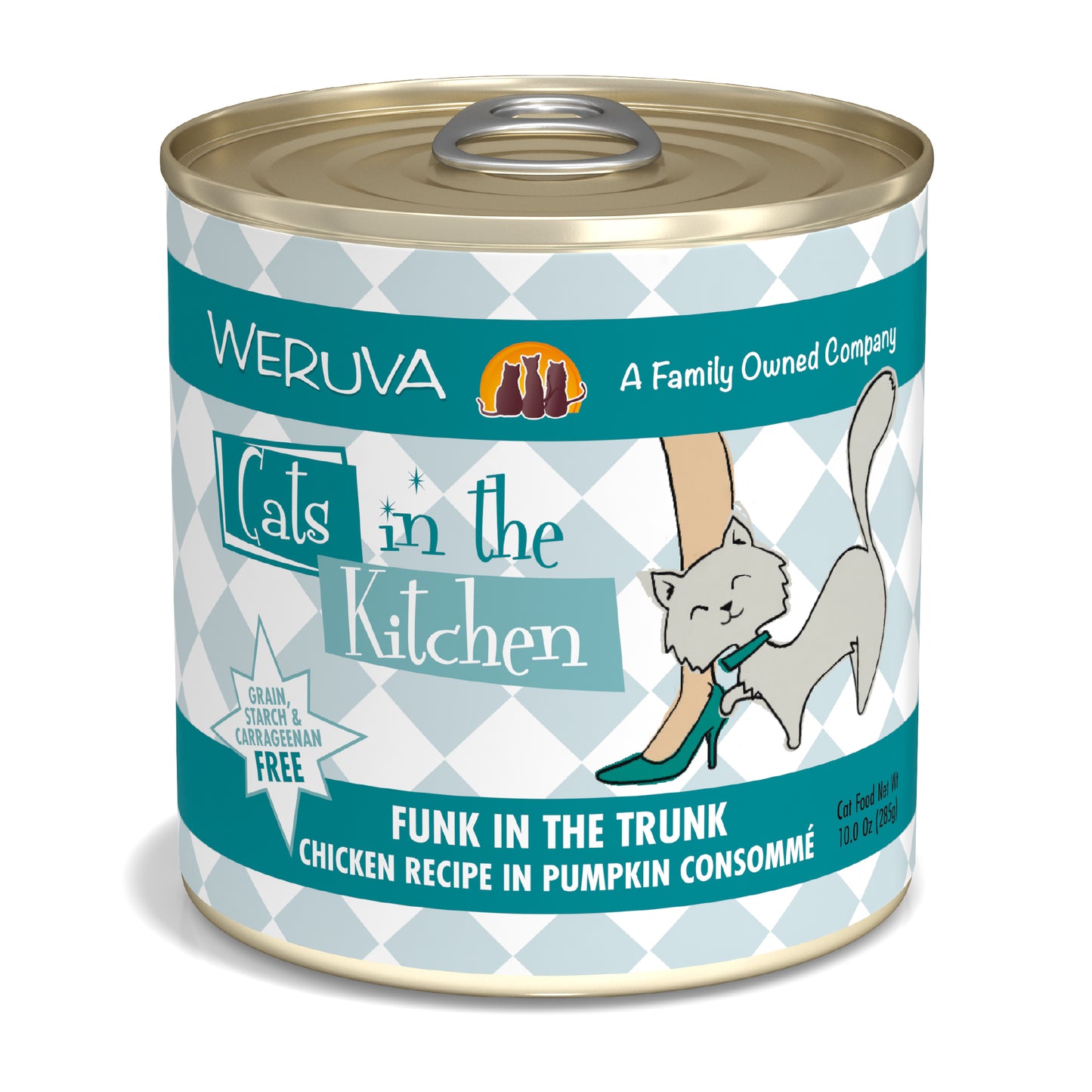 Weruva Cats in the Kitchen 10oz Canned Cat Food Funk in Trunk