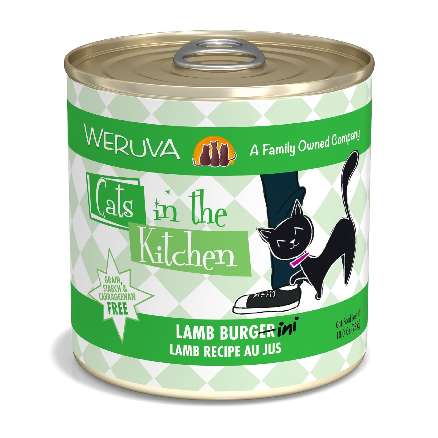 Weruva Cats in the Kitchen 10oz Canned Cat Food Lamb Burgini