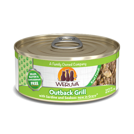 Weruva Classics 5.5oz Canned Cat food  Outback Grill with Trevally and Barramundi