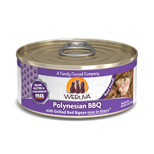 Weruva Polynesian BBQ with Grilled Red Big Eye Canned Cat Food