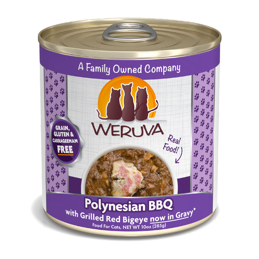 Weruva Classics 10oz Canned Cat food Polynesian BBQ
