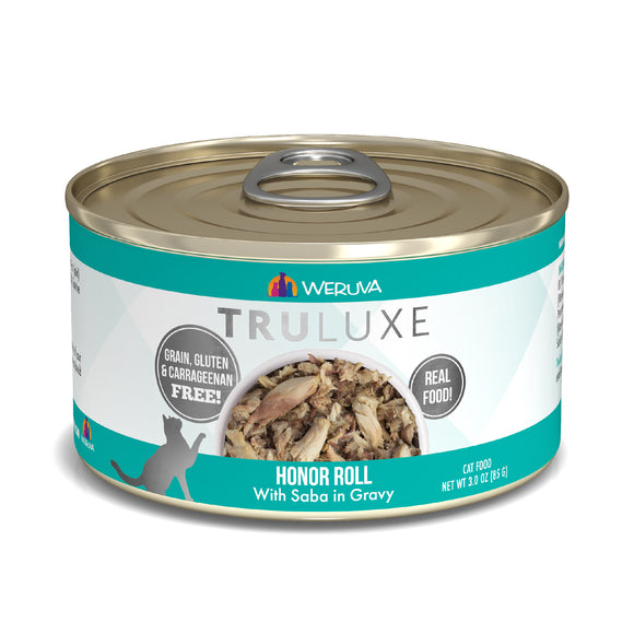 Weruva Truluxe Cat food 3oz Can Honor Roll