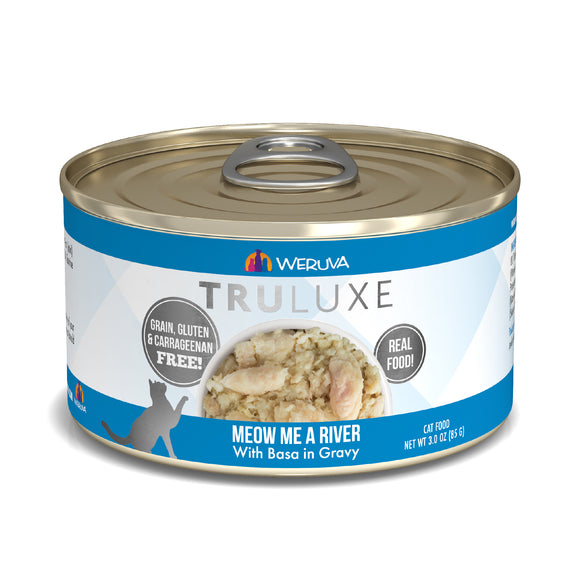 Weruva Truluxe Cat food 3oz Can Meow Me A River
