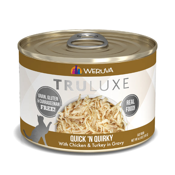 Weruva Truluxe Cat food 6oz Can Quick 'N Quirky
