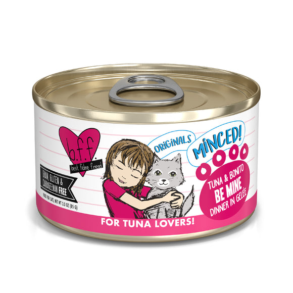 Weruva B.F.F. Originals 3oz Canned Cat food Tuna & Bonito Be Mine
