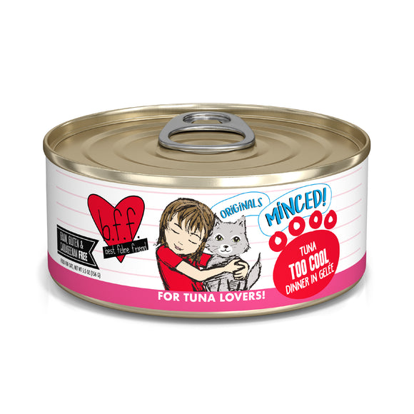 Weruva B.F.F. Originals 5.5oz Canned Cat food Tuna Too Cool