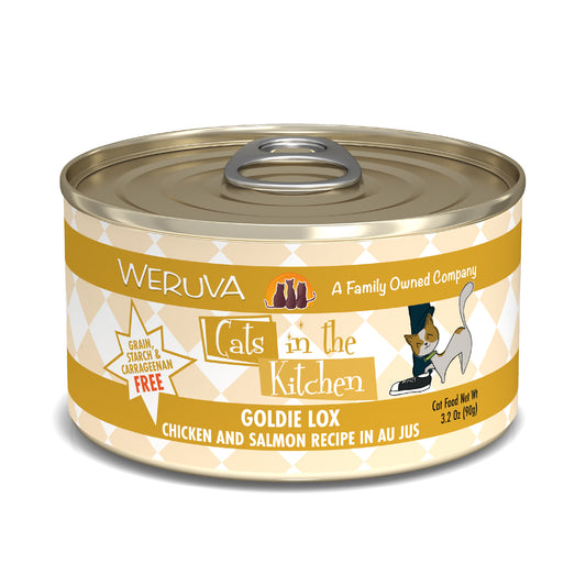 Weruva Cats in the Kitchen 3.2oz Canned Cat Food Goldie Lox