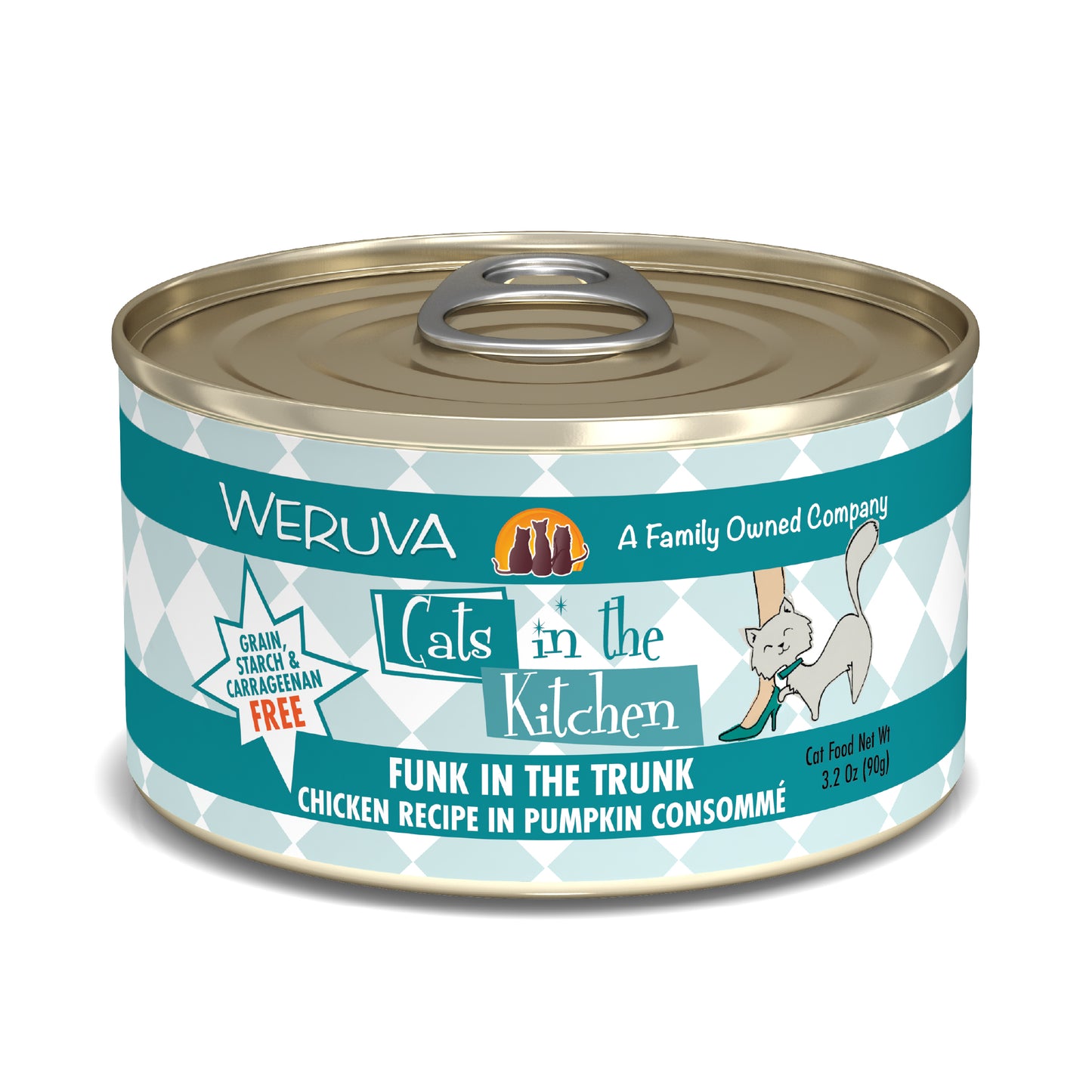 Weruva Cats in the Kitchen 3.2oz Canned Cat Food Funk in the Trunk