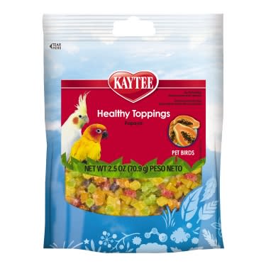 Kaytee Fiesta Healthy Toppings Papaya Bird Treats  2.5 Oz