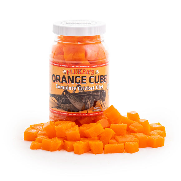 Fluker s Orange Cube Complete Cricket Diet  12 Oz