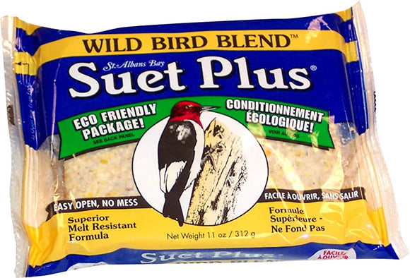 Suet Plus  Wild Bord Suet Cake 11oz Wild Bird Blend