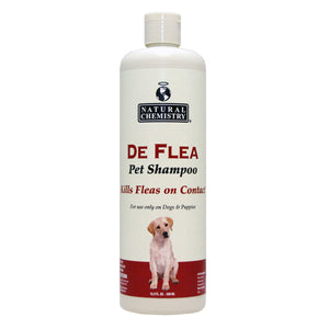 Natural Chemistry De Flea Pet Shampoo for Dogs 16.9oz