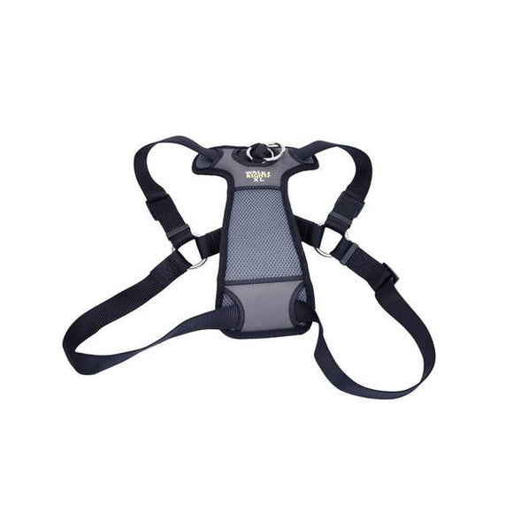 Walk Right Front Connected Dog Harness, X-Large, Black