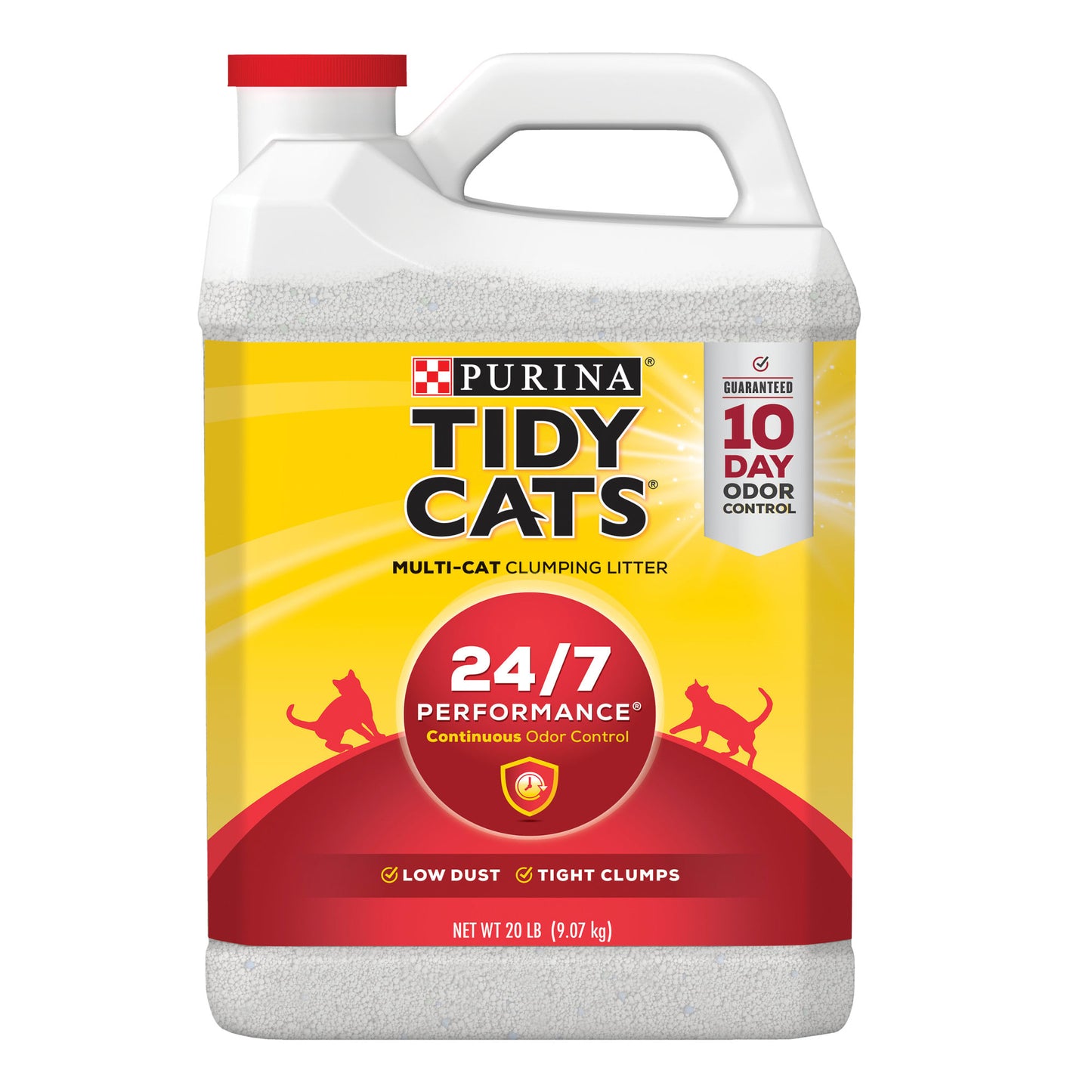 Purina Tidy Cats Clumping Cat Litter Performance Multi Cat Litter  20 lb. Jug