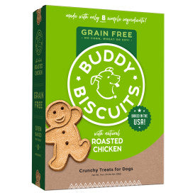 Cloud Star Buddy Biscuits Crunchy Grain Free Dog Treats, Chicken, 14 oz. Box