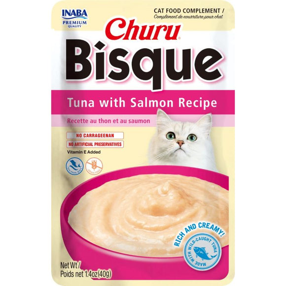 Churu Bisque Tuna Salmon Pouch 1.4oz