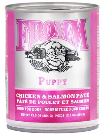 Fromm Puppy Can Classic Chicken & Salmon Pate 12.5 oz
