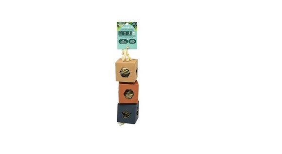 OX96664 Enriched Life Hide Box Hanger Small Animal Toy