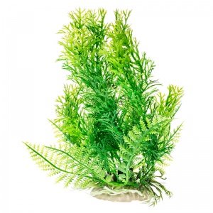 Aquatop 6 Inch Cabomba-Like Aquarium Plant with Weighted Base