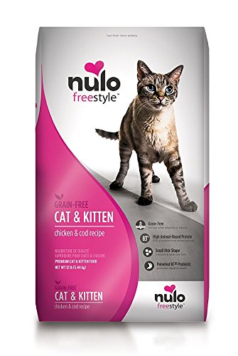 Nulo Freestyle Grain-Free Chicken & Cod Dry Cat Food, 12 Lb