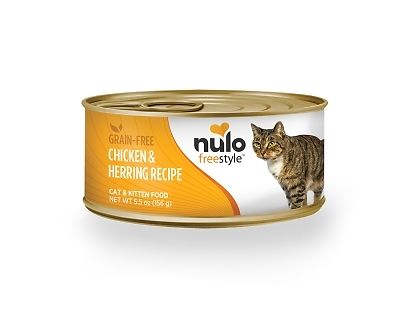 Nulo Freestyle Grain-Free Chicken & Herring Wet Cat Food, 5.5 oz