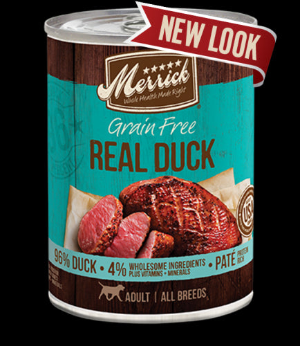 Merrick 12.7 oz Grain Free Real Duck Can