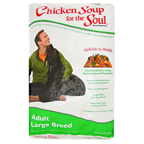 Chicken Soup for the Soul Chicken, Turkey, Duck, Salmon & Vegetables Large Breed Adult Dry Dog Food 15lb