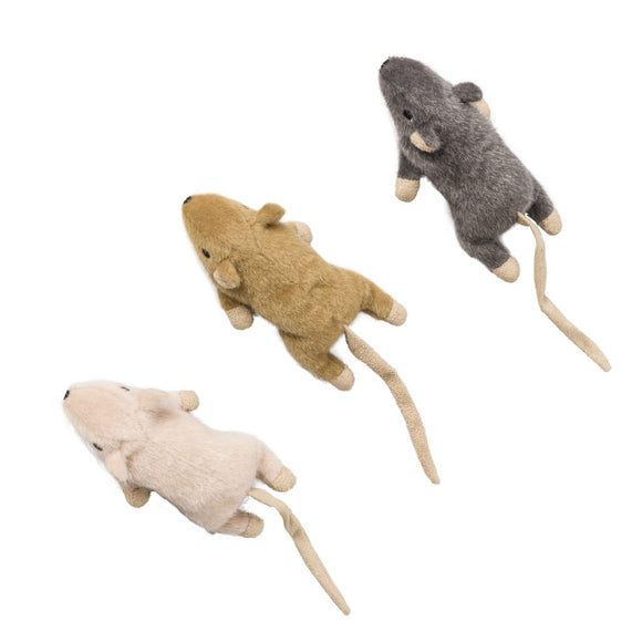 Ethical Products EP52083 5.5 in. Flat Mouse Franki Nip - Assorted