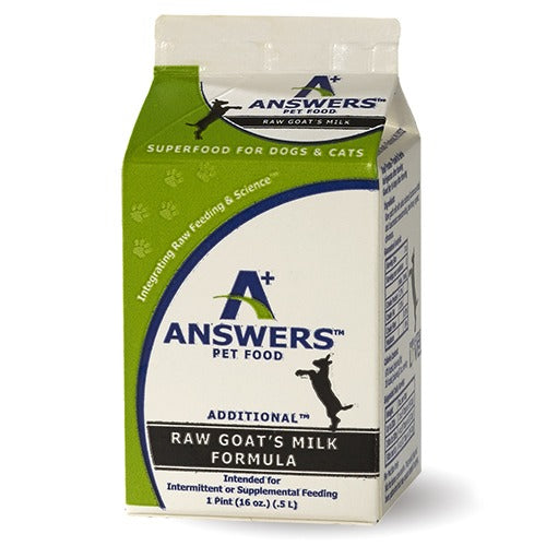 Answers Frozen Fermented Raw Goat Milk 16oz