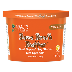 Nuggets Healthy 12oz Bone Broth Butter Turkey