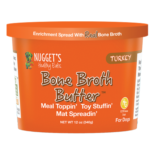 Nuggets Healthy 12oz Bone Broth Butter Turkey