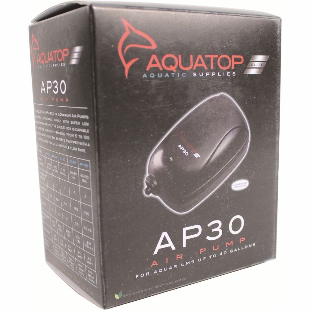AQUATOP AP-30 BREZA Air Pump  Up To 40 Gallons
