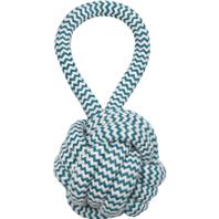 Mammoth Flossy Chews Monkey Fist Rope Ball Dog Toy  Medium  3.75