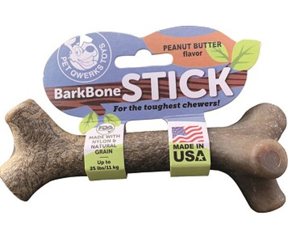 Pet Quirks BarkBone Stick Peanut Butter Medium