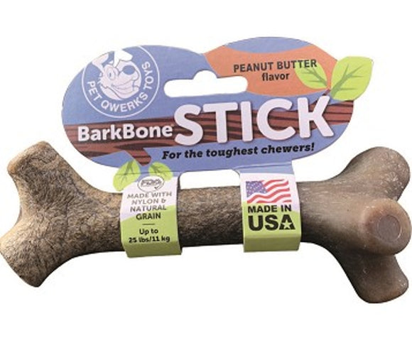 Pet Quirks BarkBone Stick Peanut Butter Medium